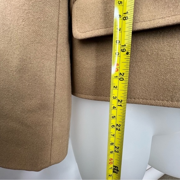 Pendleton Blazer Women 8 Tan Coat Jacket 100% Virgin Wool Made In USA Classy!EUC - Picture 7 of 10